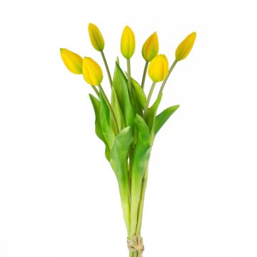 Bouquet di tulipani finti LONA, giallo-verde, 45cm, Ø20cm