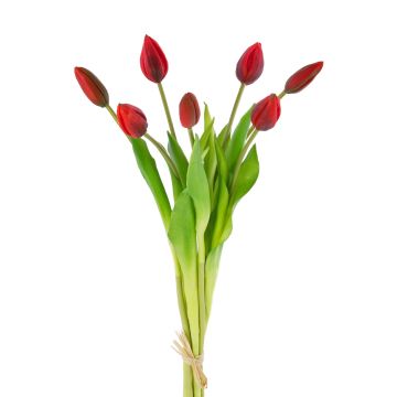 Bouquet di tulipani finti LONA, rosso, 45cm, Ø20cm
