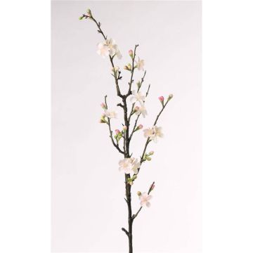 Ramo di fiori di melo di plastica SADAKA, fiorito, bianco-rosa, 85cm