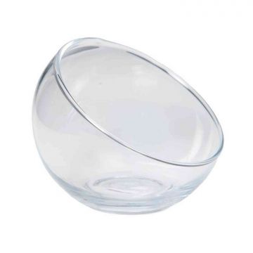 Portacandele in vetro NELLY OCEAN, sfera/rotondo, trasparente, 10,5 cm, Ø12,5 cm