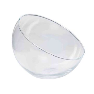 Portacandele in vetro NELLY OCEAN, sfera/rotondo, trasparente, 17cm, Ø20cm