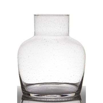 Vaso da fiori in vetro GRACIE, imbuto/rotondo, trasparente, 26cm, Ø11,5cm/Ø22cm
