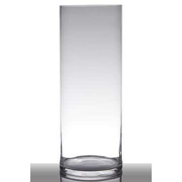 Vaso da pavimento in vetro SANSA EARTH, cilindro/rotondo, trasparente, 50 cm, Ø19 cm