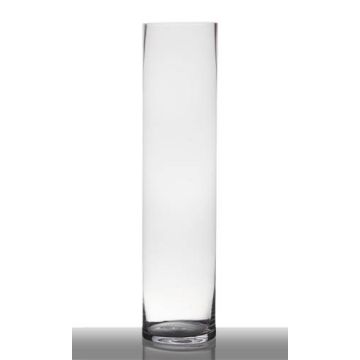Vaso da pavimento in vetro SANSA EARTH, cilindro/rotondo, trasparente, 80 cm, Ø19 cm
