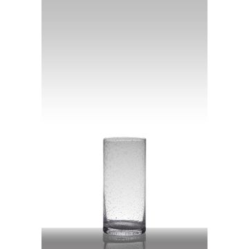 Vaso da fiori in vetro SANUA, cilindro/rotondo, trasparente, 26 cm, Ø12 cm