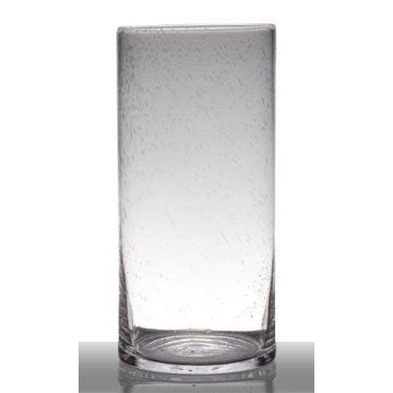 Vaso da pavimento in vetro SANUA, cilindro/rotondo, trasparente, 40 cm, Ø19 cm