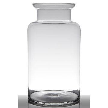 Vaso da terra KARIN EARTH in vetro, trasparente, 55cm, Ø26cm