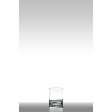 Vetro per candele SANYA EARTH, cilindro/rotondo, trasparente, 11 cm, Ø9 cm