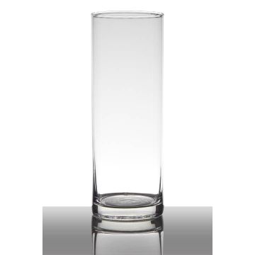 Vaso da fiori SANYA EARTH, cilindro/rotondo, trasparente, 24 cm, Ø9 cm