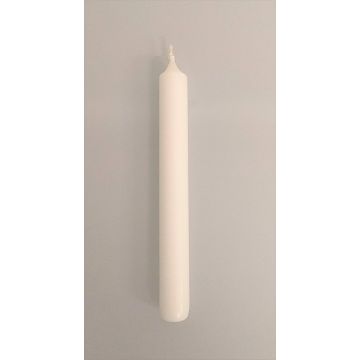Candela luminosa / Candela per candelabro CHARLOTTE, avorio, 18,5cm, Ø2,1cm, 6,5h - Made in Germany