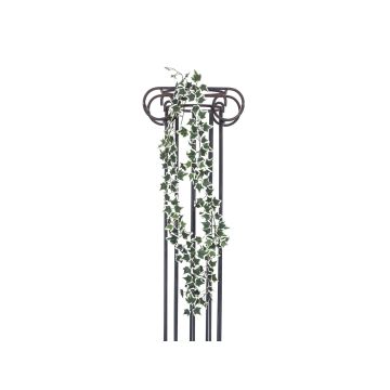 Ghirlanda di edera finta JOHANNES, verde-bianco, 180cm