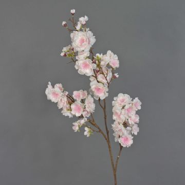 Ramo finto di ciliegio giapponese RUKIA, fiorito, rosa chiaro, 90cm