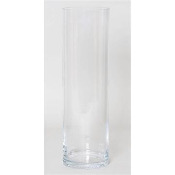 Vaso cilindrico da pavimento SANSA OCEAN, trasparente, 50cm, Ø15cm