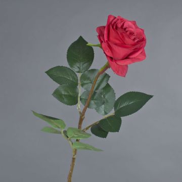 Rosa finta BRINA, rossa, 70cm