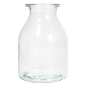 Bottiglia di vetro ETIENNE, trasparente, 18cm, Ø12cm