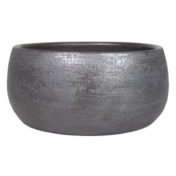 Ciotola in ceramica AGAPE granulato, nero, 14cm, Ø28cm