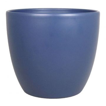 Piccolo vaso da fiori TEHERAN BASAR, ceramica, blu notte-opaco, 6cm, Ø7,5cm