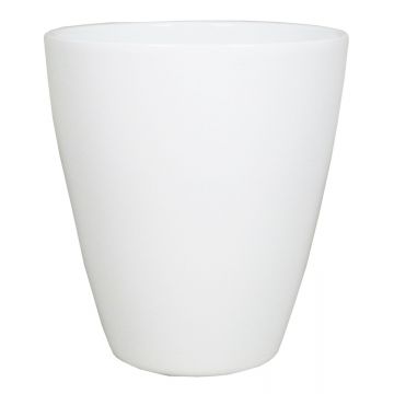 Vaso di ceramica TEHERAN PALAST, bianco, 17cm, Ø13,5cm