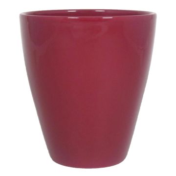 Vaso di ceramica TEHERAN PALAST, rosso vino, 17cm, Ø13,5cm