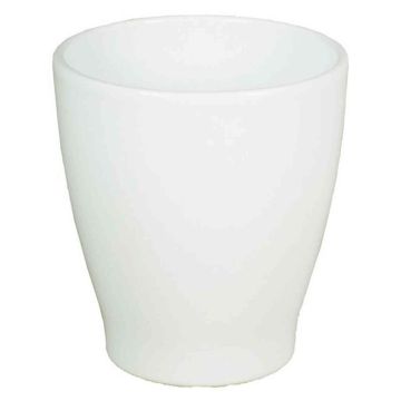 Vaso per orchidee MALAYER, ceramica, bianco, 15cm, Ø13,2cm