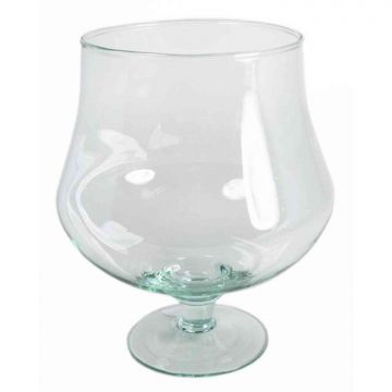 Grande bicchiere da cognac CIMO su piede, trasparente, 21cm, Ø18cm