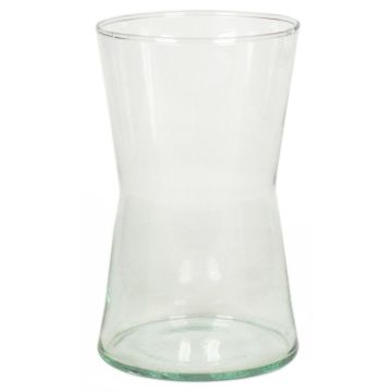 Vaso da fiori LIZ OCEAN in vetro, trasparente, 20cm, Ø12cm