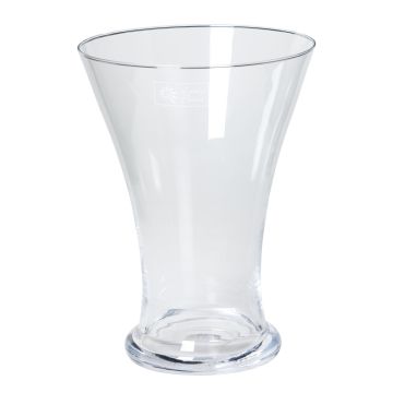 Vaso da tavolo DESTAN di vetro, 25cm, Ø18cm