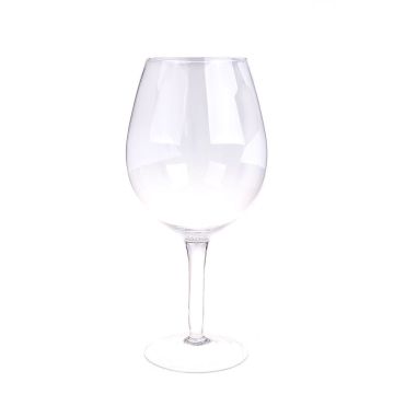 Bicchiere da vino XXL ROGER AIR su supporto, trasparente, 50cm, Ø23cm, 6L
