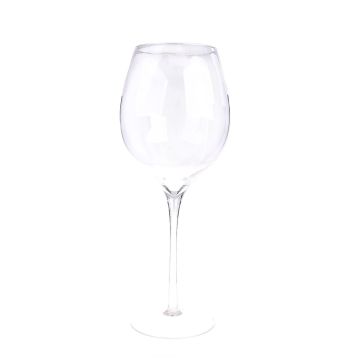 Bicchiere da vino XXL ROGER AIR su supporto, trasparente, 60cm, Ø23cm