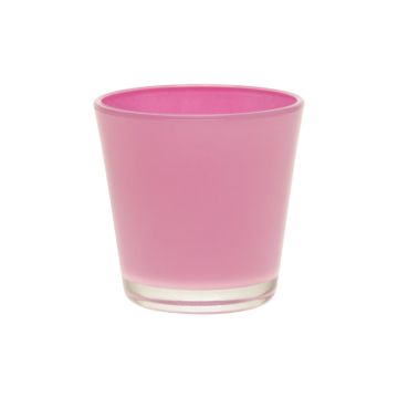 Portalumino di vetro ALEX AIR, rosa, 7,5 cm, Ø7,5 cm