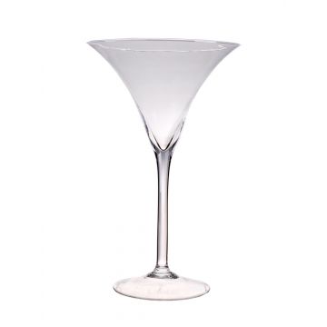 Bicchiere da martini XXL SACHA AIR su piede, trasparente, 40cm, Ø25cm