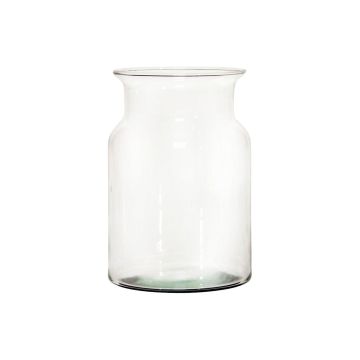Vaso da pavimento in vetro HANNA AIR, vetro ecologico, 40cm, Ø12,5cm/Ø18,7cm