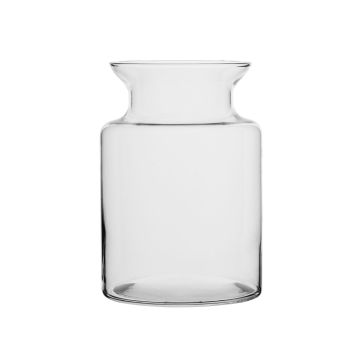 Vaso di vetro HANNA AIR, trasparente, 19,5cm, Ø8,3cm/Ø14cm