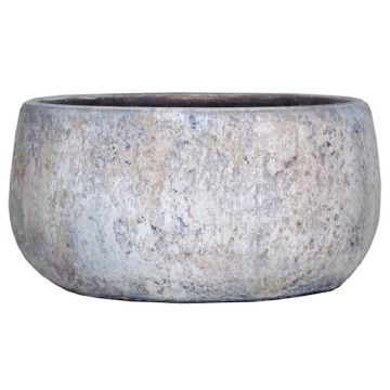 Ciotola in ceramica MORTAZA granulato, blu-beige, 12cm, Ø24cm