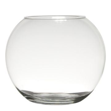 Vaso a sfera per candele TOBI EARTH in vetro, trasparente, 23cm, Ø30cm