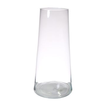 Portalumino MAX in vetro, trasparente, 40cm, Ø18,5cm