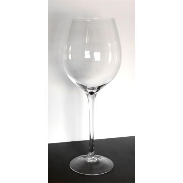 Bicchiere da vino XXL ROGER EARTH su supporto, trasparente, 60cm, Ø23,5cm