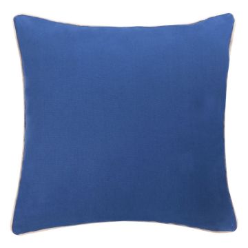 Cuscino deco VALENDA, blu scuro, 45x45cm