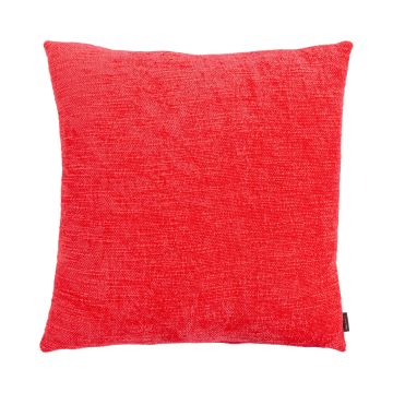 Cuscino decorativo in tela KALUA, corallo, 45x45cm