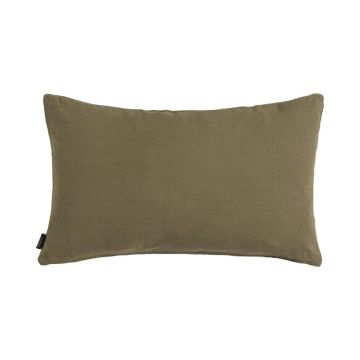 Cuscino su tela KALUA, verde oliva, 50x30cm