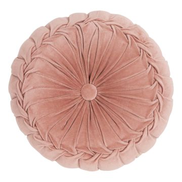 Cuscino rotondo BELLONA, rosa, 10x40cm