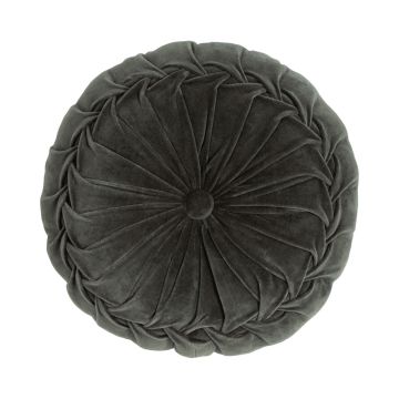 Cuscino rotondo BELLONA, verde muschio, 10x40cm