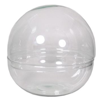 Terrario a sfera BRYSON di vetro, trasparente, 28cm, Ø28cm