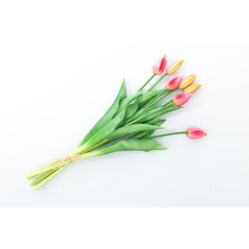 Bouquet di tulipani finti LONA, rosa-verde, 45cm, Ø20cm