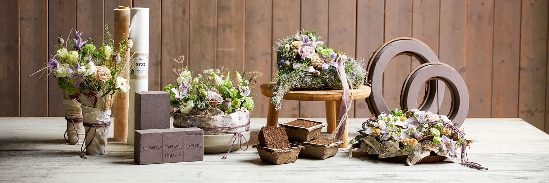 Schiuma floreale su INNA Glas