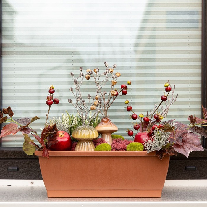 Impressioni autunnali - Fioriera da balcone