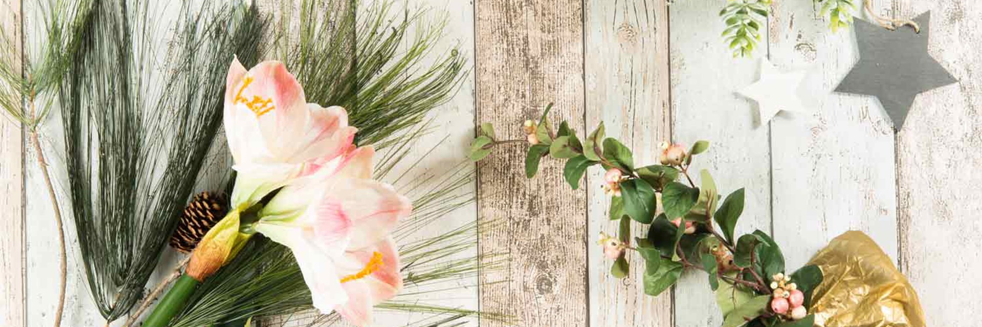 Fai realizzare bouquet e composizioni invernali